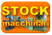 STOCK MACHINES - LOTTI DI MACCHINE UTENSILI - AFFARI